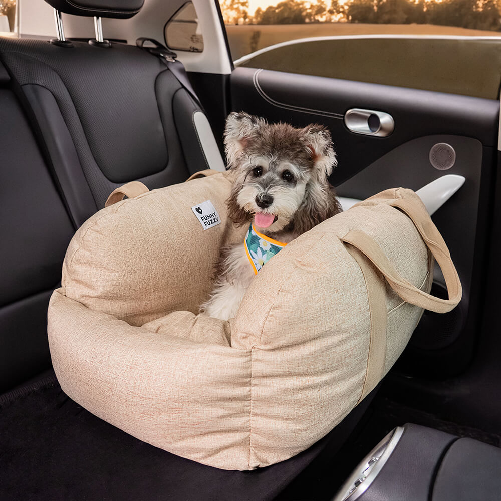 ISOFIX Dog Car Seat Bed with ISOFIX System - First Class
