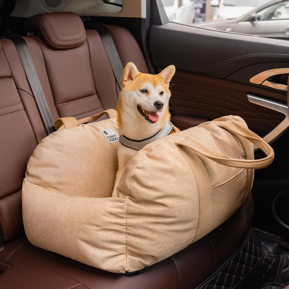 ISOFIX Dog Car Seat Bed with ISOFIX System - First Class