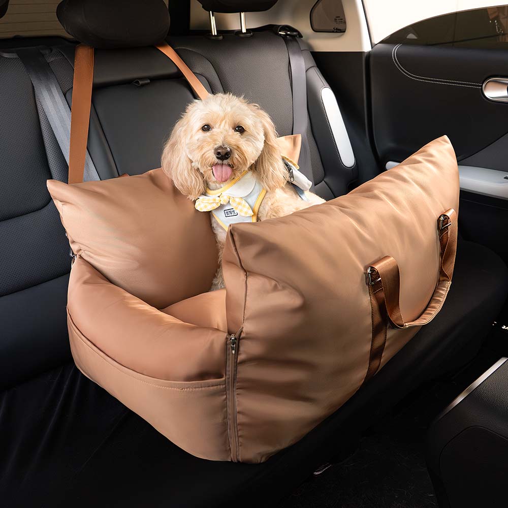ISOFIX Dog Car Seat Bed with ISOFIX System - First Class
