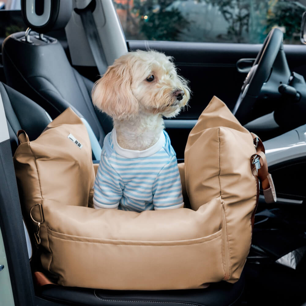 Waterproof Dog Car Seat Bed - Roadtrip
