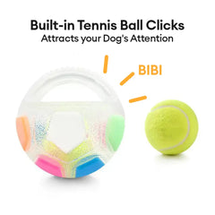 Dog Toy Soccer Ball with Handle Floating Chew Toy