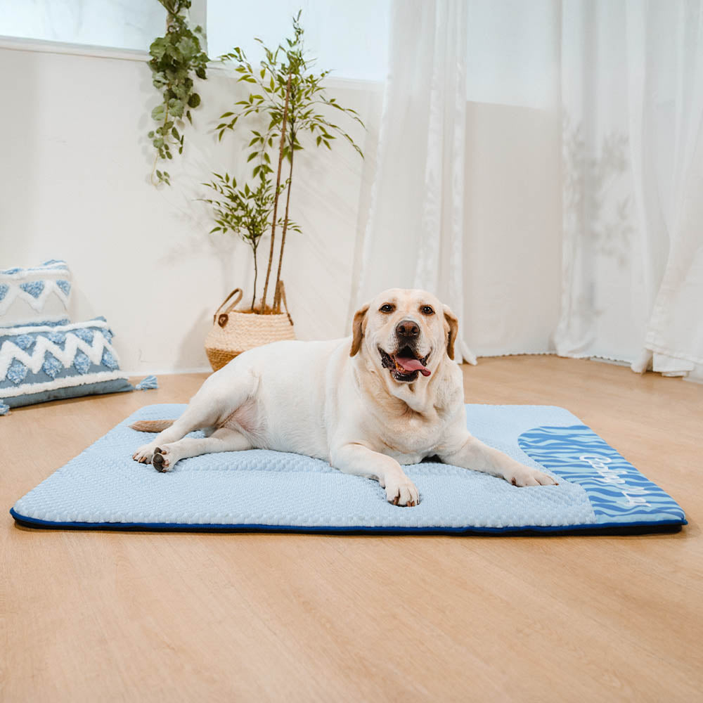 Large Washable Cooling Non-slip Outdoor Dog Mat - Cooling Nap