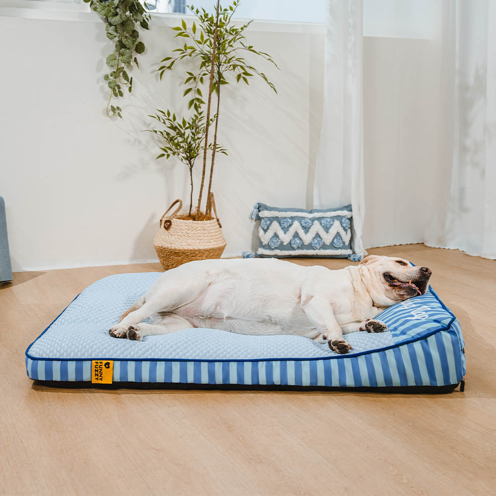 Extra Large Cooling Washable Rectangle Orthopaedic Dog Bed - Home Office