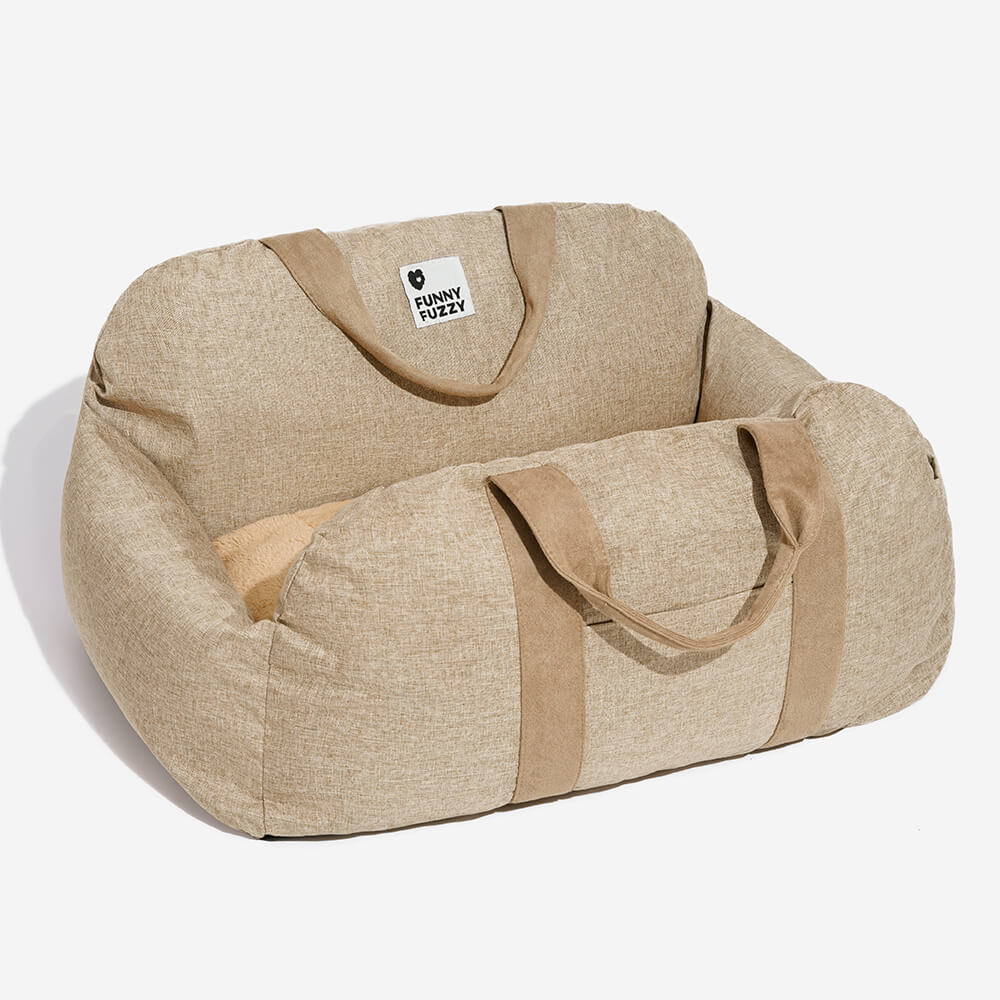 ISOFIX Dog Car Seat Bed with ISOFIX System - First Class