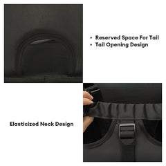 Breathable and Adjustable Portable Front-Hugging Backpack Dog Travel Bag