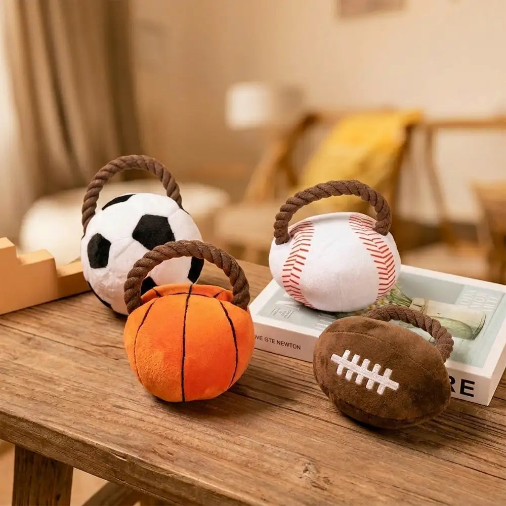 Fun Balls Dog Rope Dog Chew Toy
