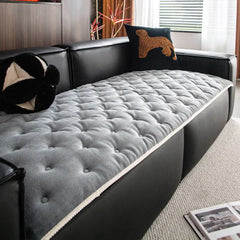 Vintage Leather Sofa Protection Non-Slip Sofa Cover