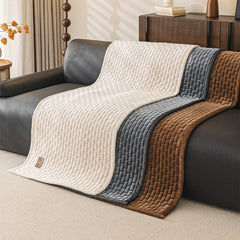 Soft Plush Scratch-Resistant Pet Mat Non-Slip Sofa Cover