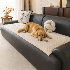 Soft Plush Scratch-Resistant Pet Mat Non-Slip Sofa Cover