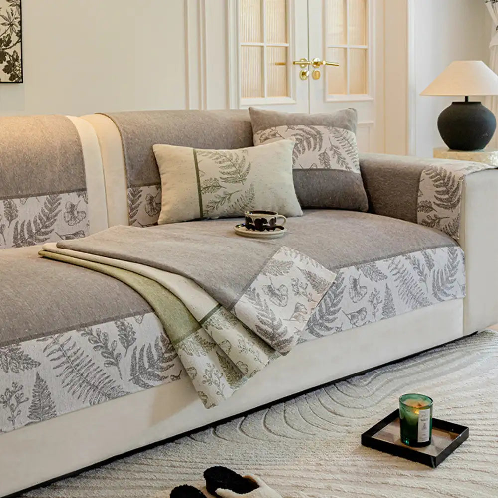 All-Season Breathable Chenille Comfortable Non-Slip Sofa Cover