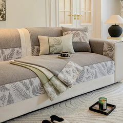 All-Season Breathable Chenille Comfortable Non-Slip Sofa Cover