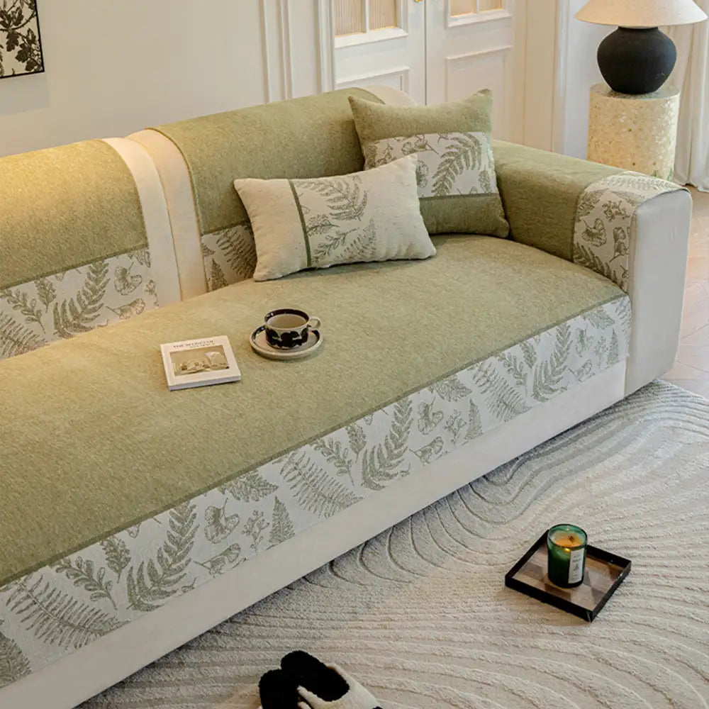 All-Season Breathable Chenille Comfortable Non-Slip Sofa Cover