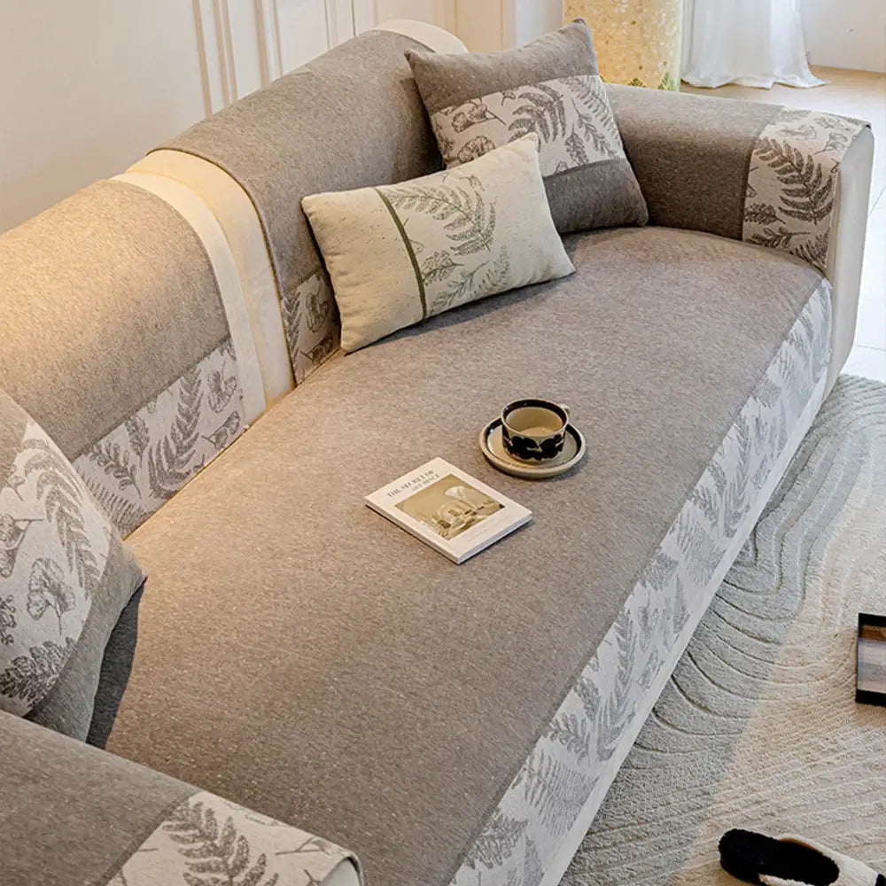 All-Season Breathable Chenille Comfortable Non-Slip Sofa Cover