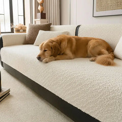 All-Season Breathable Chenille Scratch-Resistant Sofa Protection Corner Couch Cover