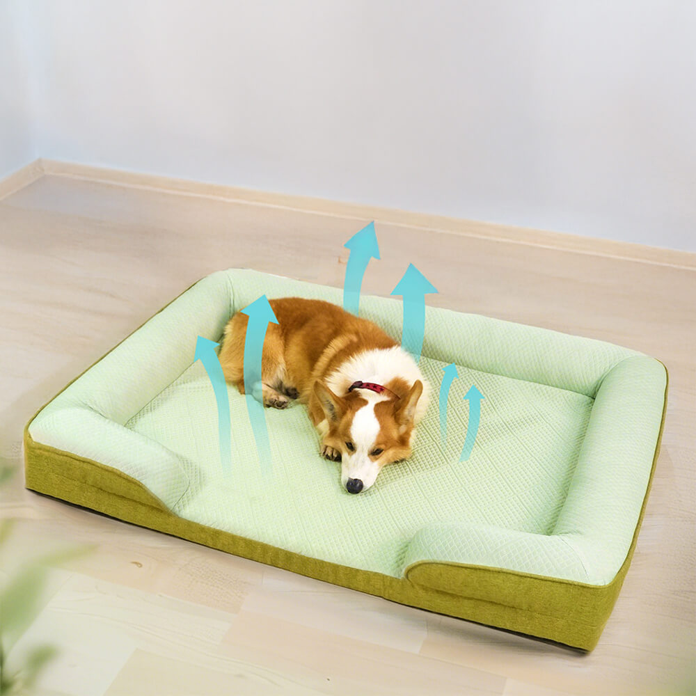 Cooling Orthopedic Washable Large Dog Sofa Bed - Outdoor