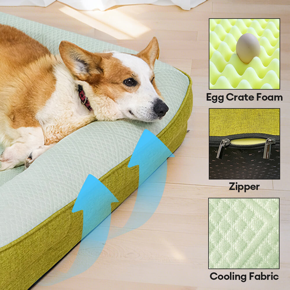 Cooling Orthopedic Washable Large Dog Sofa Bed - Outdoor