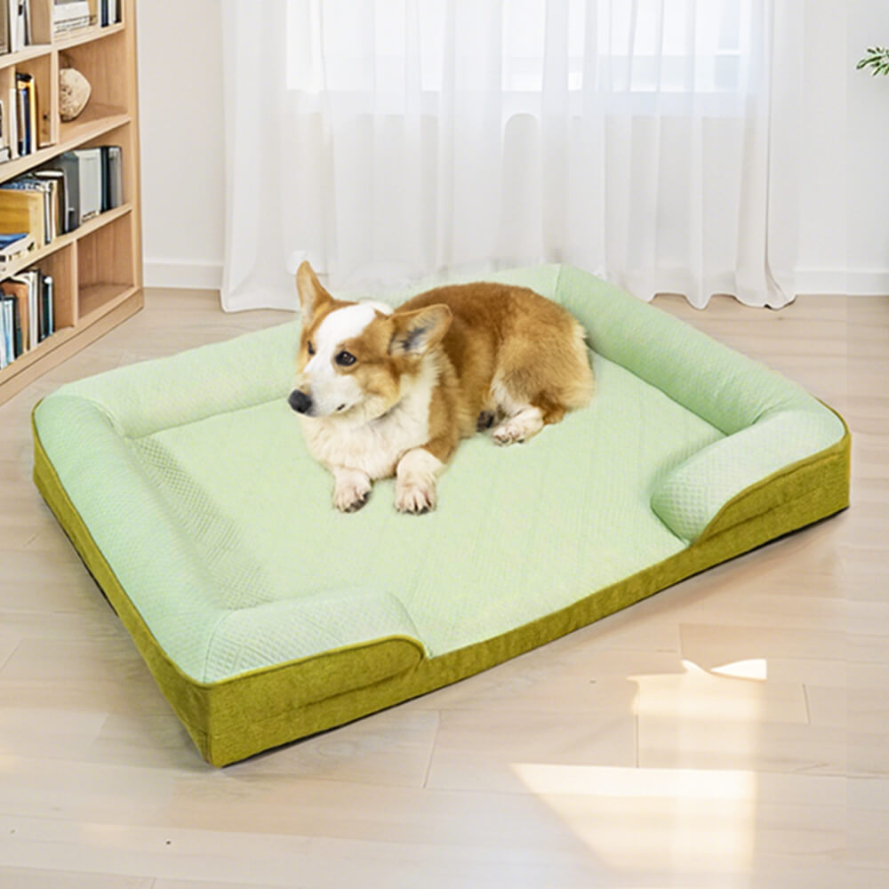 Cooling Orthopedic Washable Large Dog Sofa Bed - Outdoor