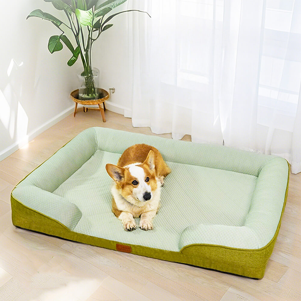 Cooling Orthopedic Washable Large Dog Sofa Bed - Outdoor