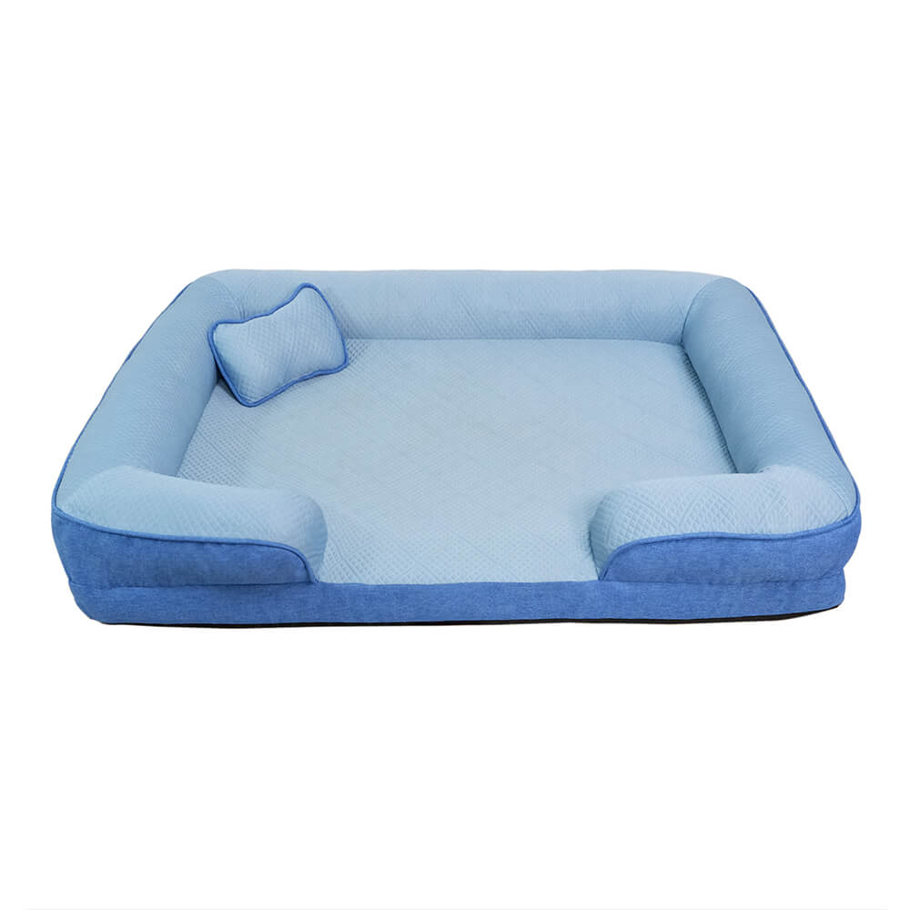 Cooling Orthopedic Washable Large Dog Sofa Bed - Outdoor