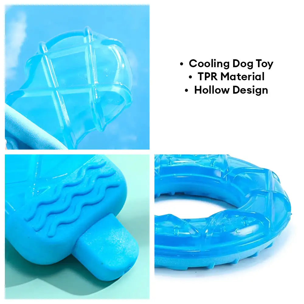 Cooling Popsicles Water-Fillable Dog Chew Toy