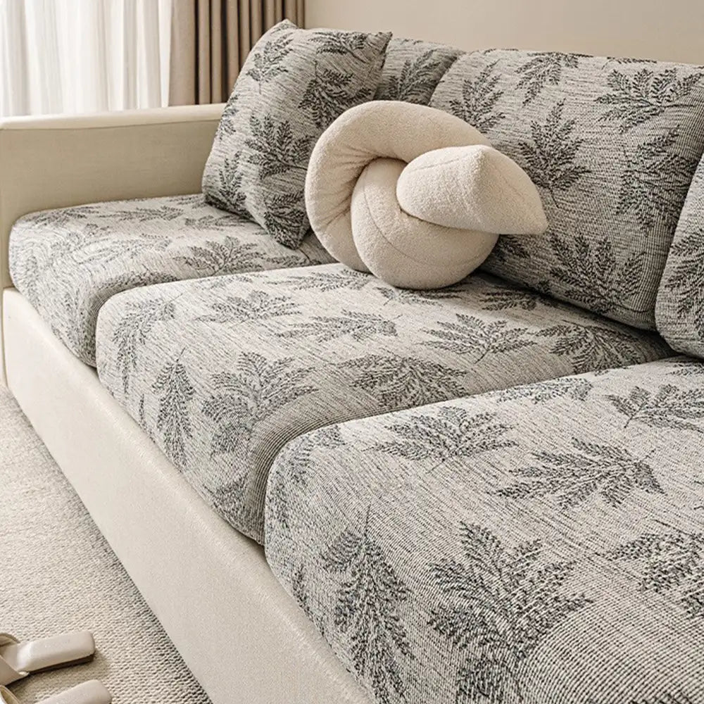 Elastic Chenille All-Season Anti-Scratch Full-Coverage Sofa Cover