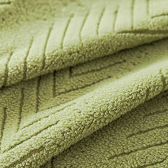 Elegant Herringbone Cream Aesthetic Stretch Magic Sofa Cover