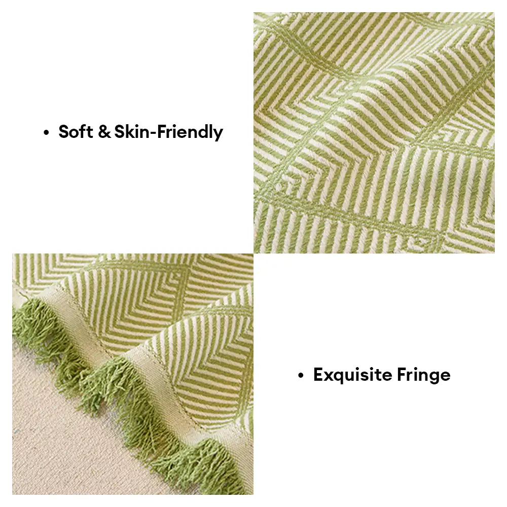 Faux Linen Scratch-Resistant Furniture Protector Sofa Blanket Sofa Cover Sofa Throws