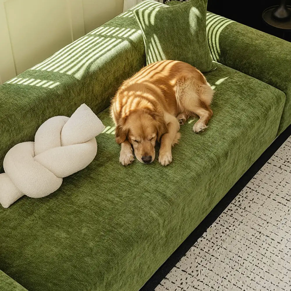 Herringbone Full Coverage Scratch-Resistant Armchair Cover Sofa Protection Sofa Cover