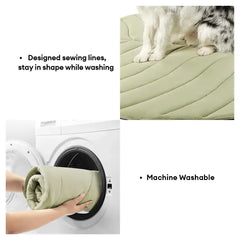 Leaf Shaped Cooling Fabric Heat-Absorbing Comfortable Non-Slip Dog Mat