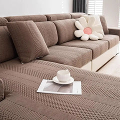 Polar Fleece Soft Antistatic Protection Sofa Stretch Full Wrap Sofa Cover