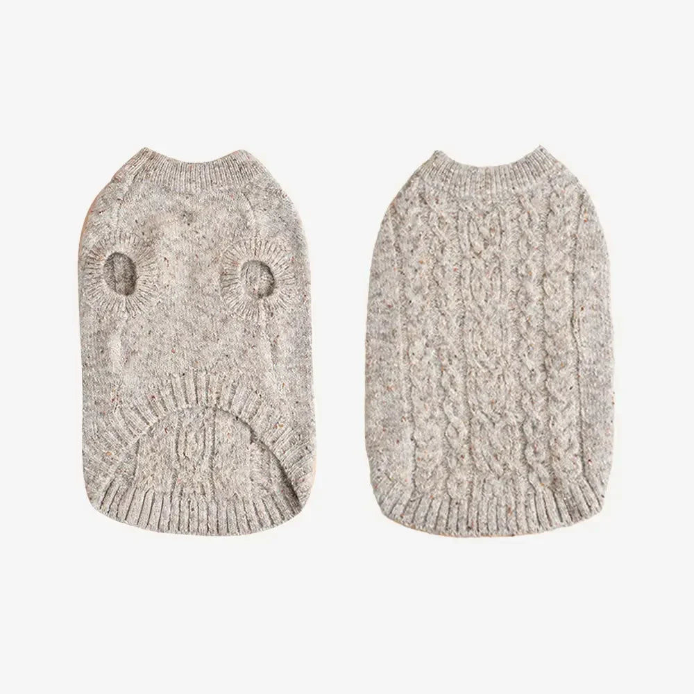Soft Warm Thick-Knitted Dog Jumper Dog Clothing