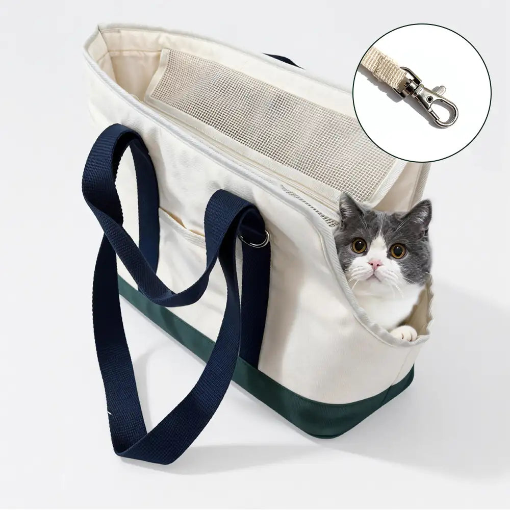 Sporty Stylish Portable Large Capacity Pet Carrier Bag For Travel and Vet