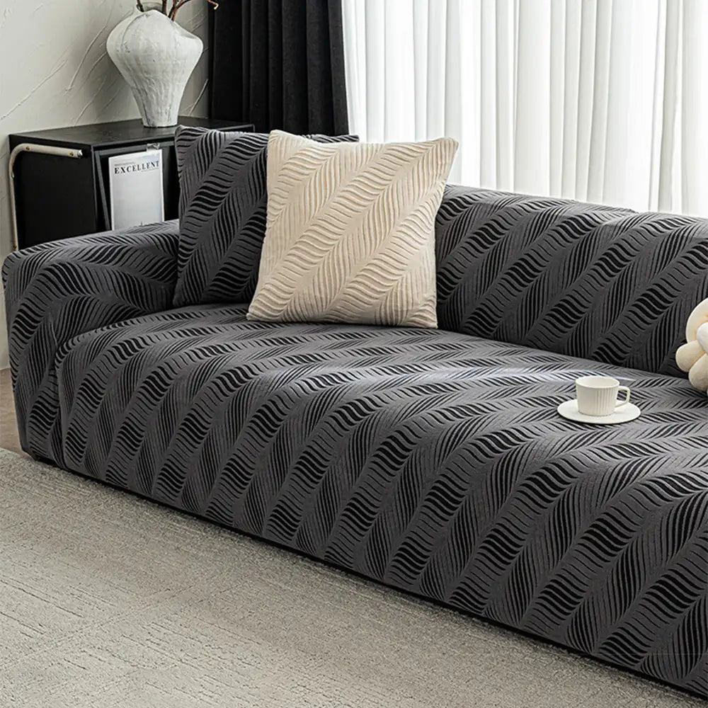 Jacquard Anti-Scratch Armchair Cover Settee Cover Stretch Sofa Cover