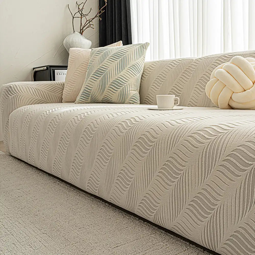 Jacquard Anti-Scratch Armchair Cover Settee Cover Stretch Sofa Cover