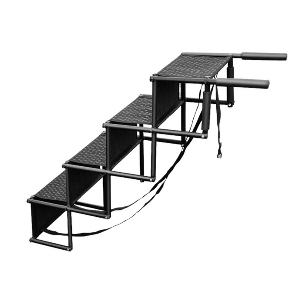 Travel Portable Foldable 4-Steps Non-Slip Dog Car Stair
