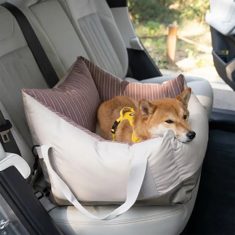 Travel Safety Semi-Enclosed Water-Repellent Dog Car Seat Bed