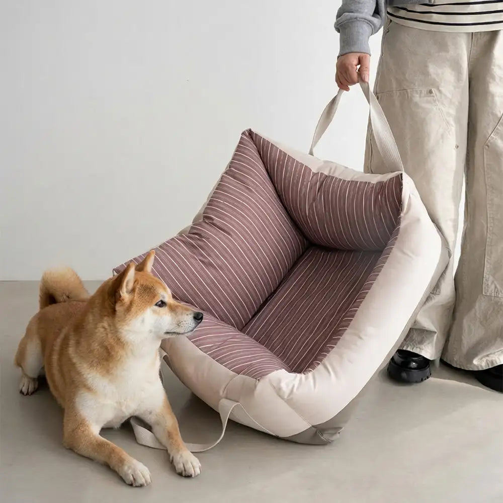 Travel Safety Semi-Enclosed Water-Repellent Dog Car Seat Bed