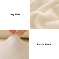 Ultra Soft Skin Friendly Plush Full Coverage Furniture Protector Sofa Cover