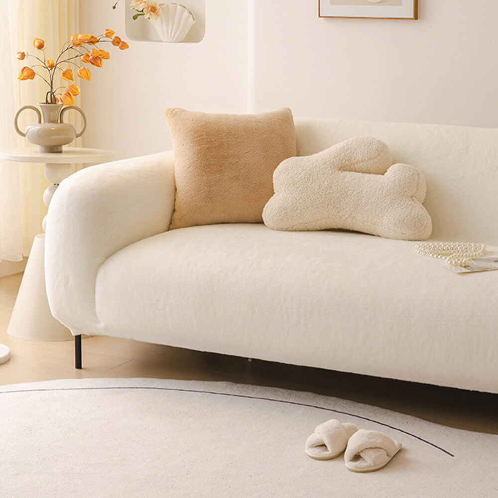 Ultra Soft Skin Friendly Plush Full Coverage Sofa Protector Recliner Slipcover