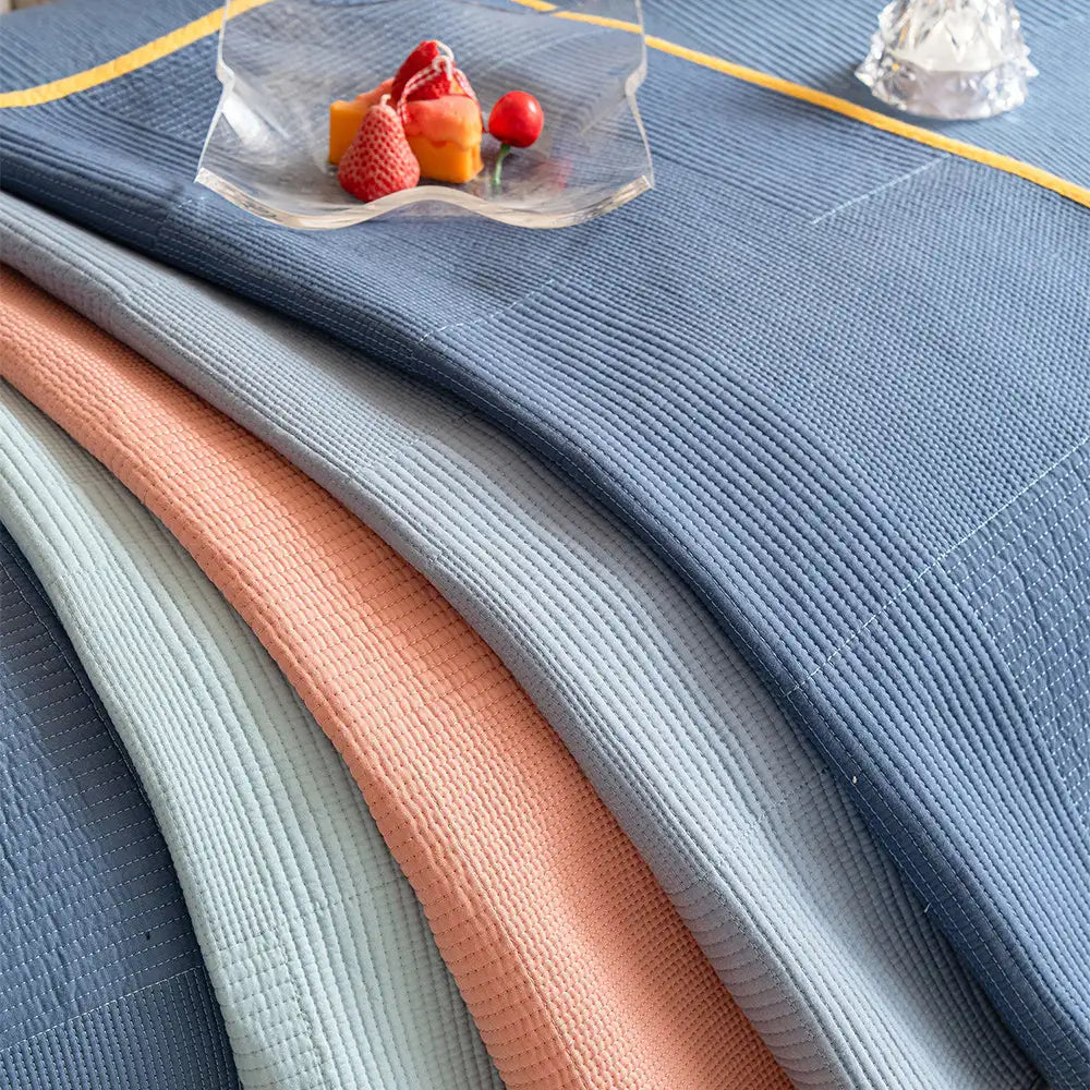 Washed Cotton Skin-Friendly Breathable Sofa Protector Non-slip Sofa Cover