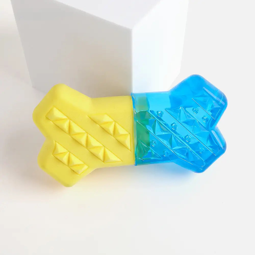 Water-Fillable Freezable Teething Cooling Dog Chew Toy
