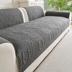 Water-Repellent Brushed Fabric All-Season Breathable Non-Slip Outdoor Garden Sofa Cover