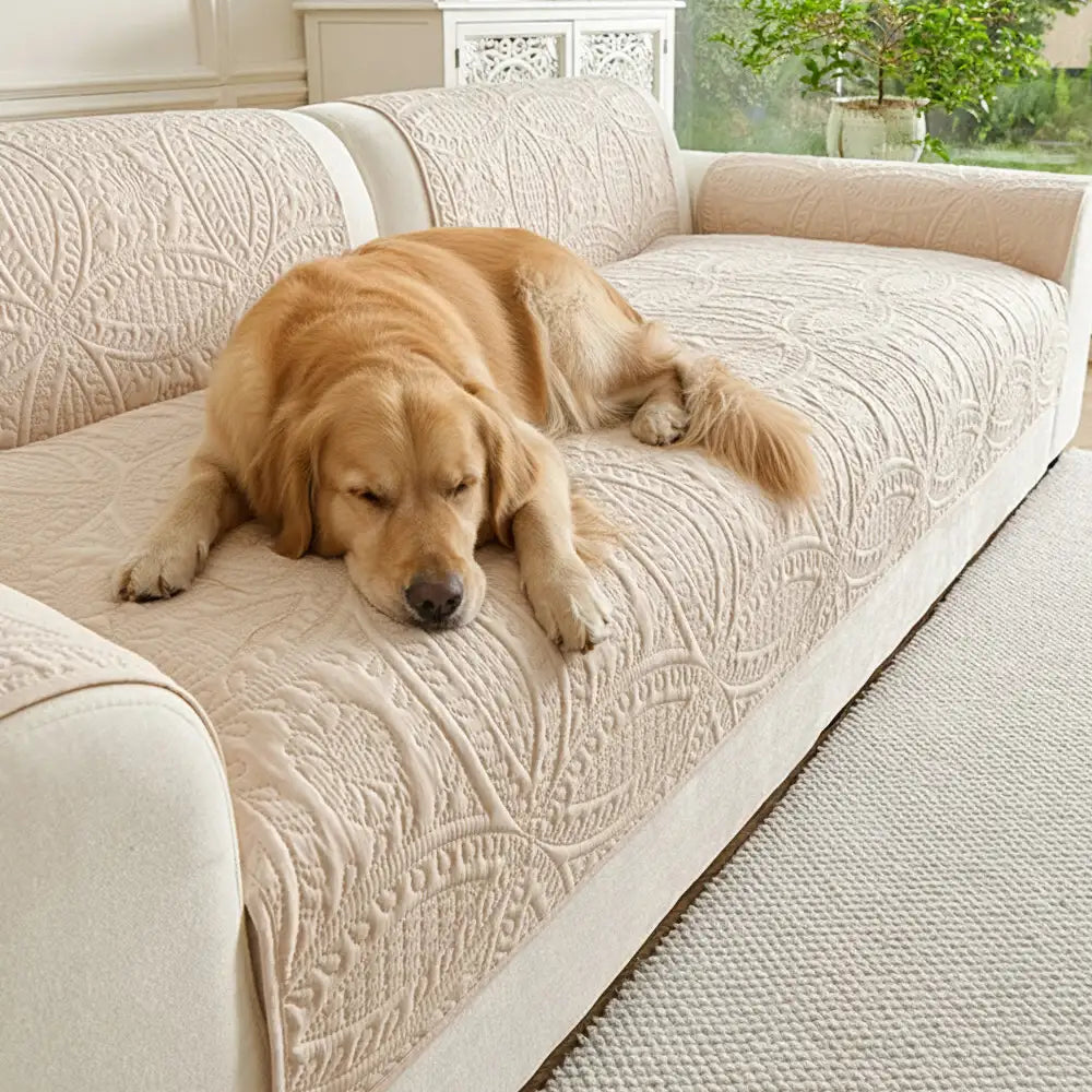 Water-Repellent Brushed Fabric All-Season Breathable Non-Slip Recliner Slipcover