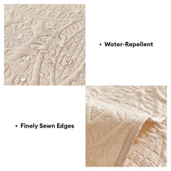 Water-Repellent Brushed Fabric All-Season Breathable Non-Slip Recliner Slipcover