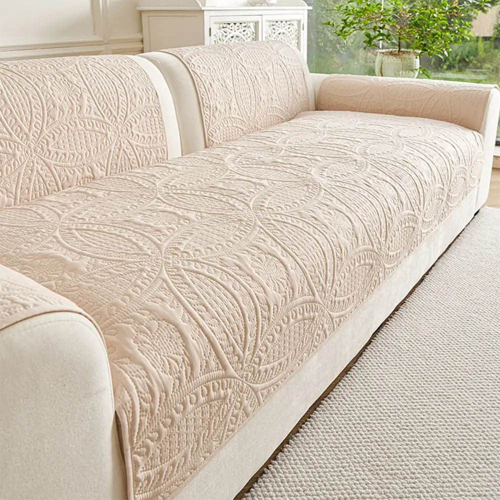 Water-Repellent Brushed Fabric All-Season Breathable Non-Slip Recliner Slipcover