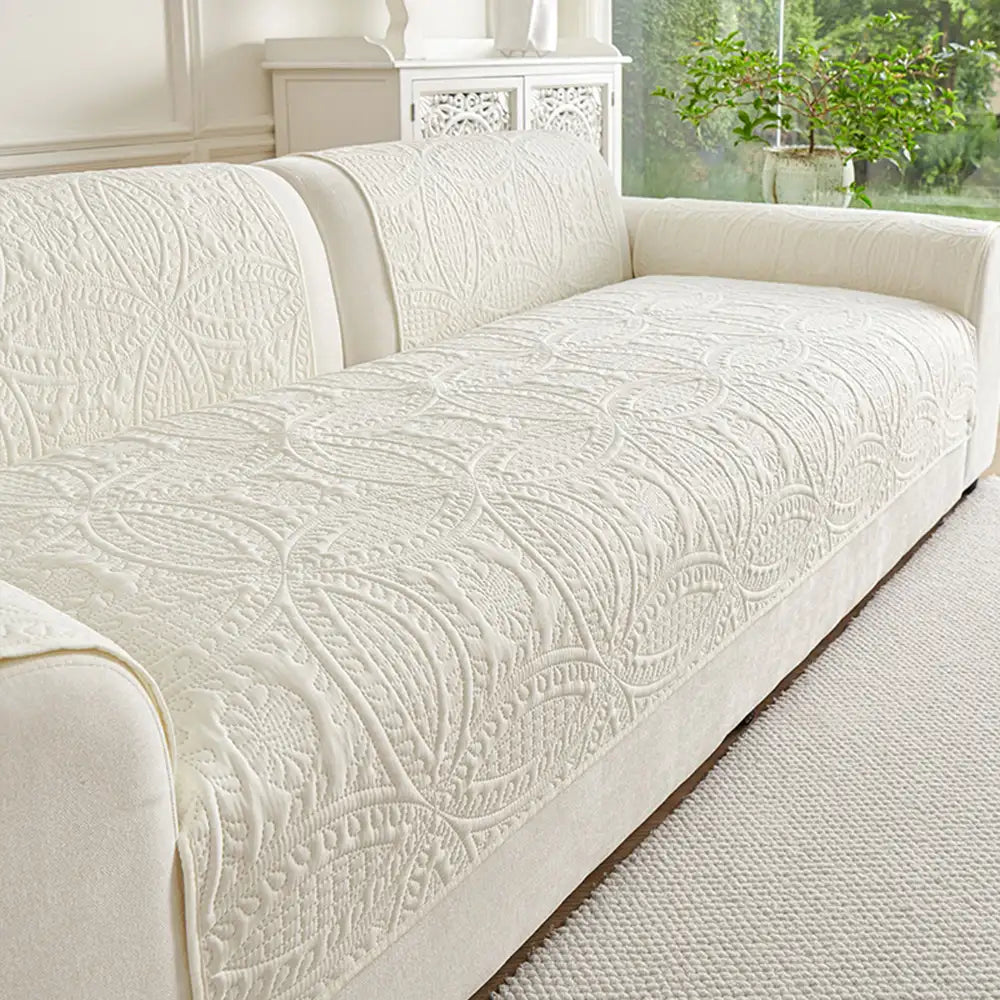 Water-Repellent Brushed Fabric All-Season Breathable Non-Slip Recliner Slipcover