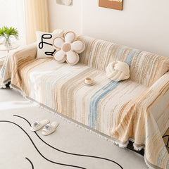 Colourful Rainbow Gradient Full Sofa Drape Throw Sofa Cover Sofa Throws
