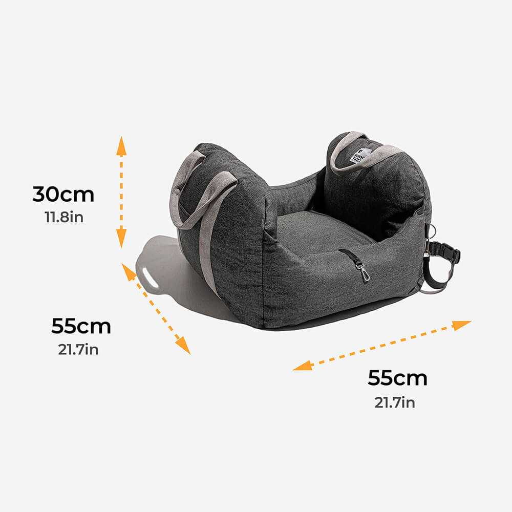 ISOFIX Dog Car Seat Bed with ISOFIX System - First Class