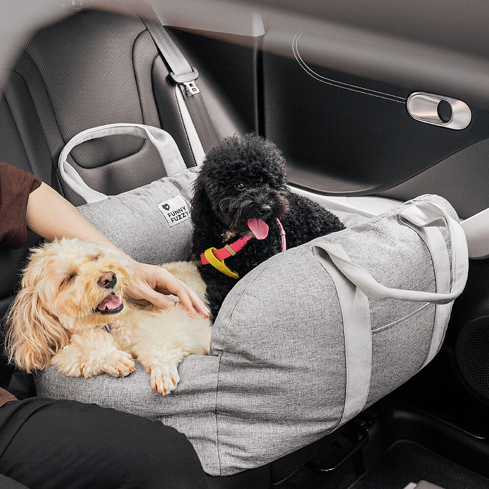 ISOFIX Dog Car Seat Bed with ISOFIX System - First Class