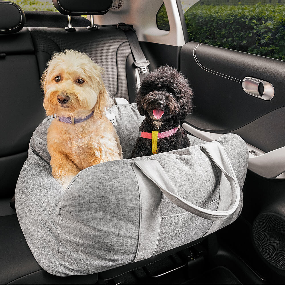 ISOFIX Dog Car Seat Bed with ISOFIX System - First Class